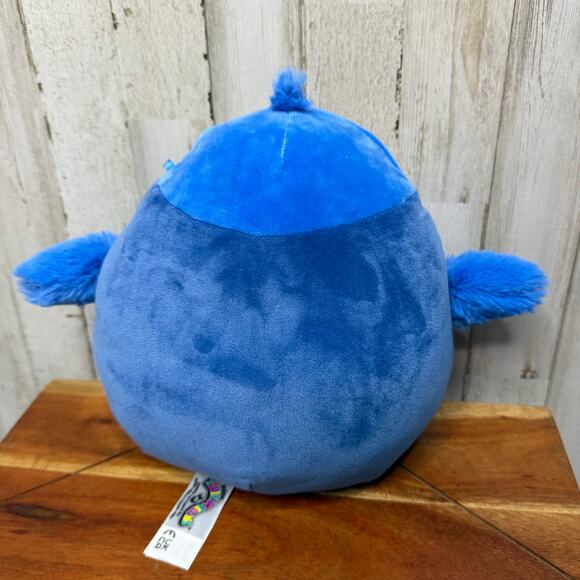 Squishmallows Babs the Blue Jay Medium Plush Toy 10" Washable - Picture 3 of 6